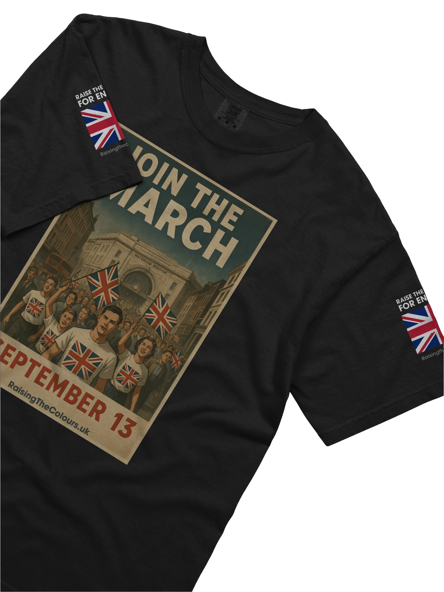 Join the March T-Shirt – Black or White product image (5)