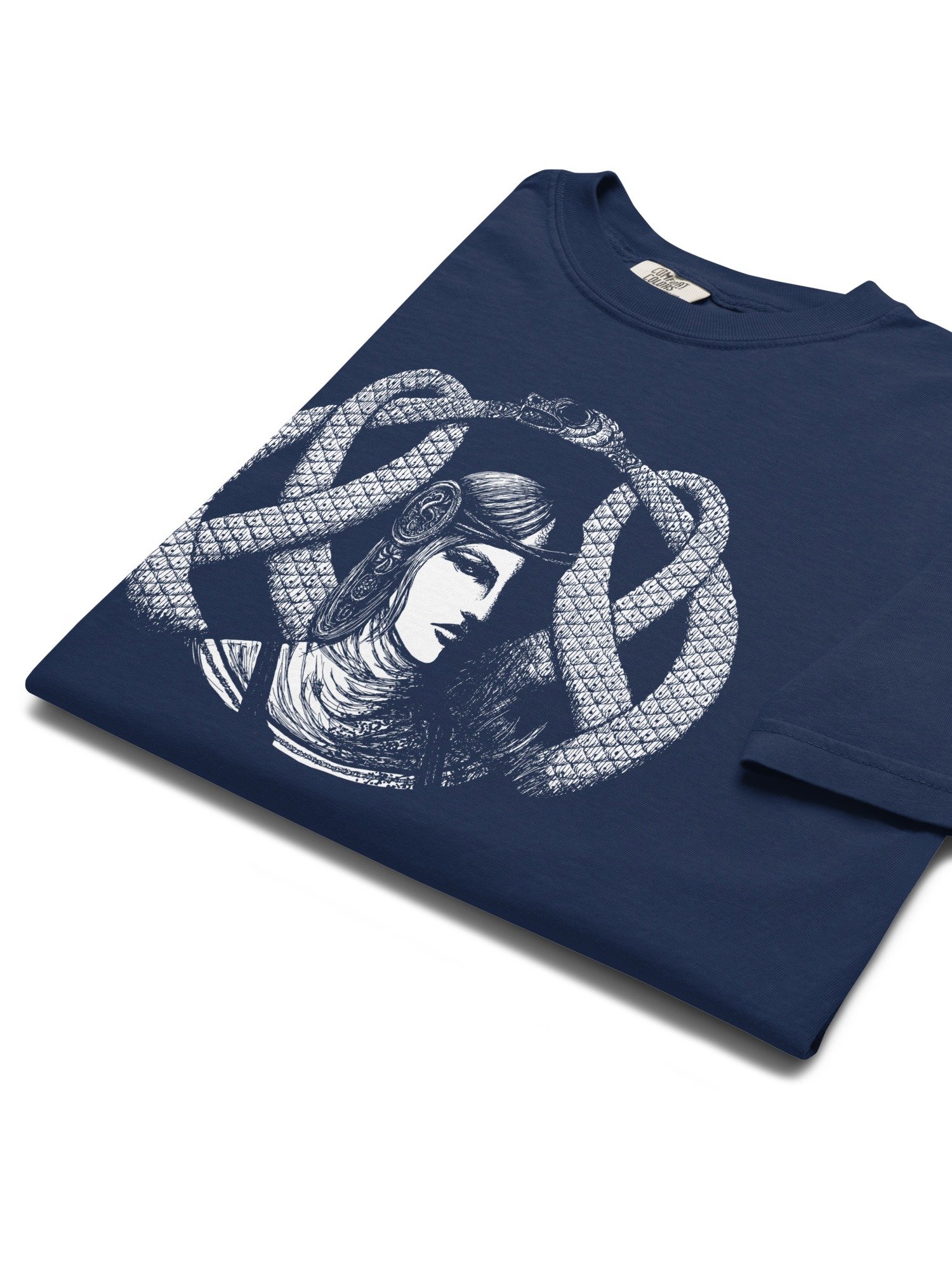 Hel in Black Portrait Relaxed Fit Comfort Colors Heavyweight T-Shirt product image (4)