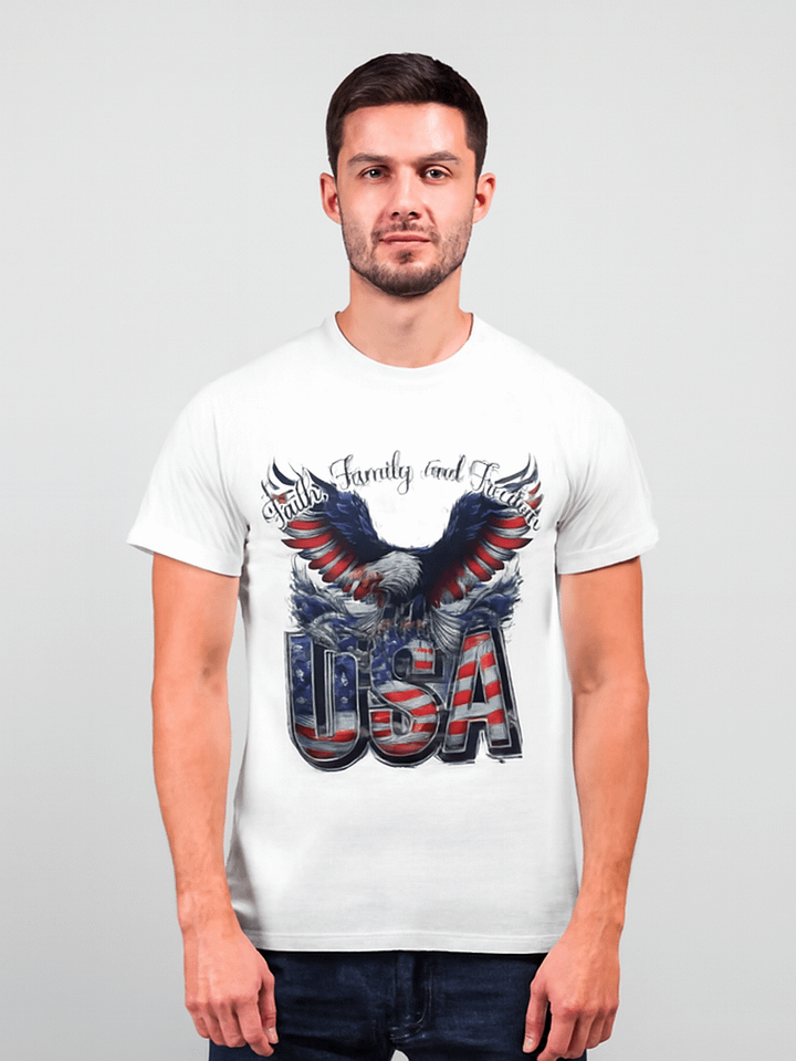 Freedom Eagle Patriotic T-Shirt product image (1)