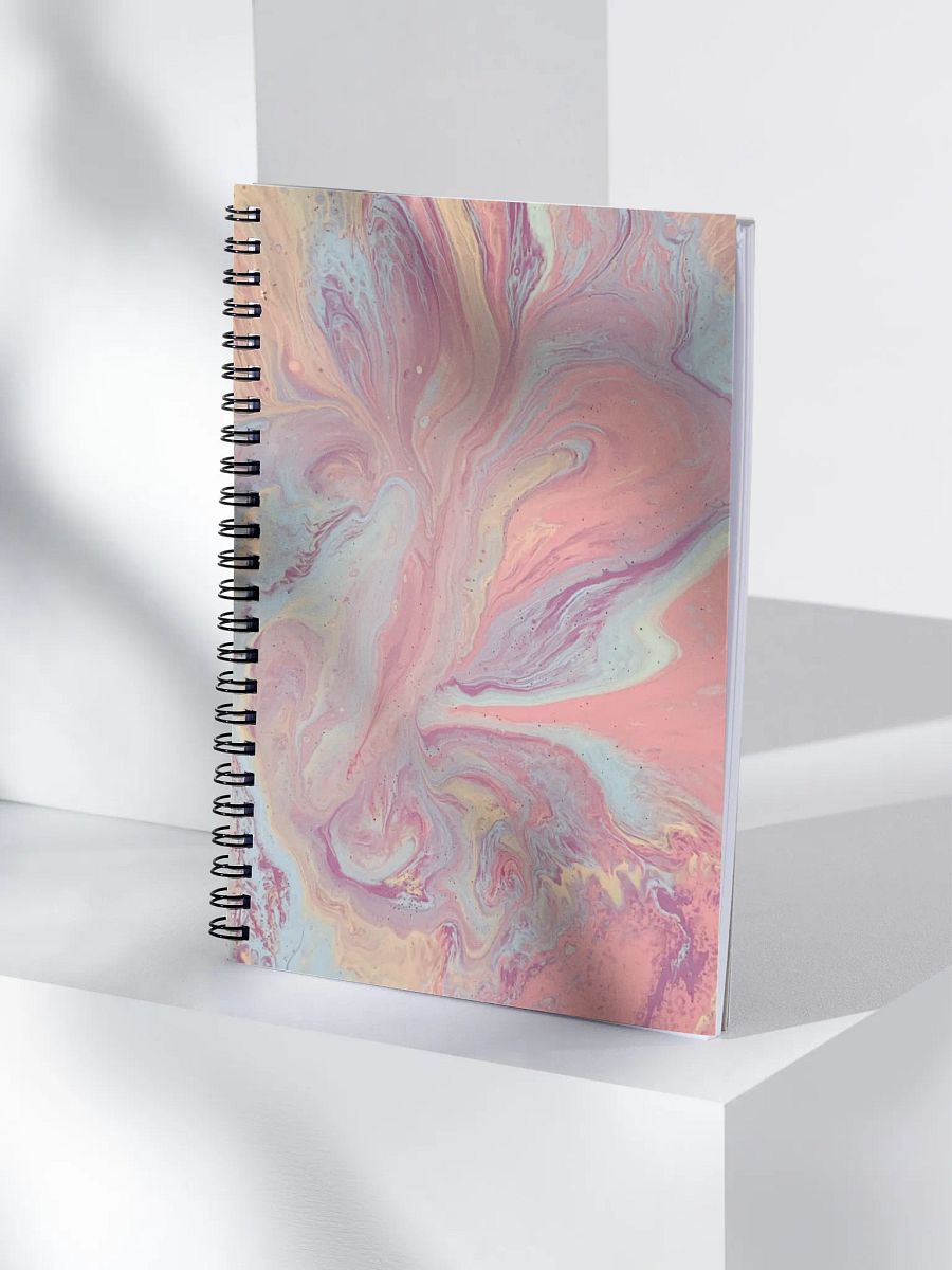 Pastel Swirls Spiral Notebook product image (4)