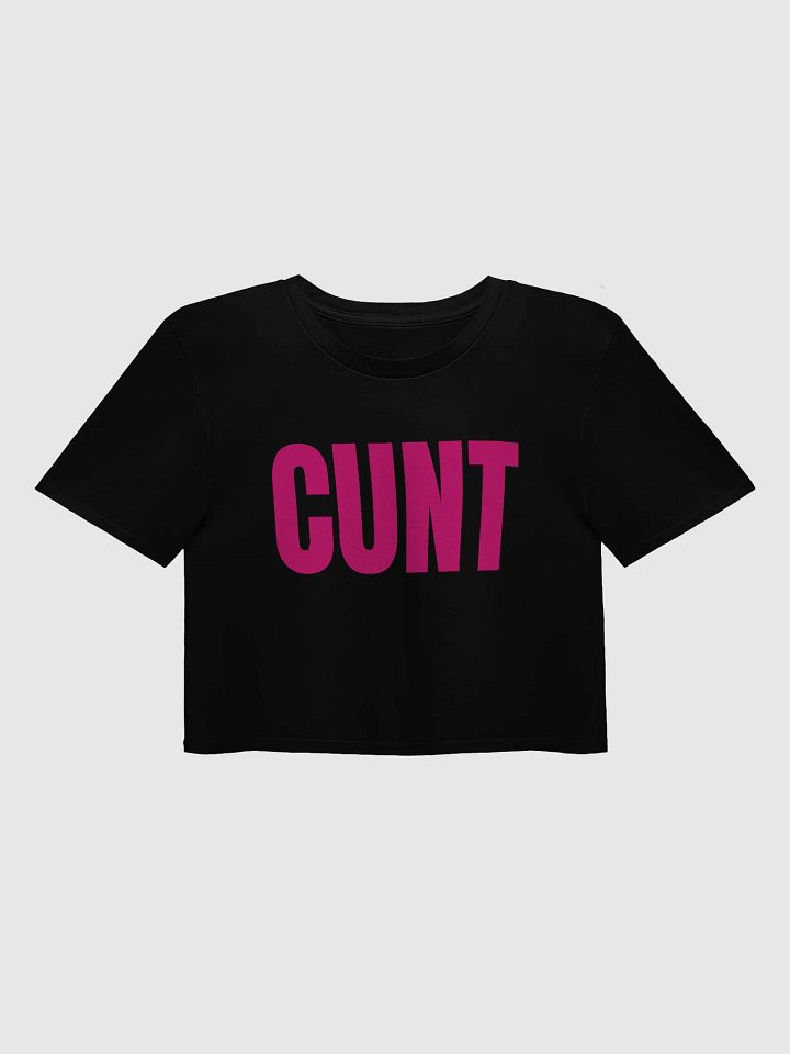 CUNT Crop Top product image (1)