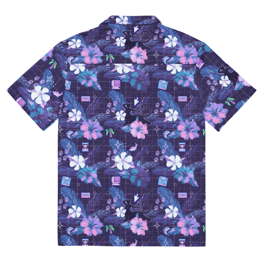 VapTAURwave Hawaiian Button-up Shirt product image (11)
