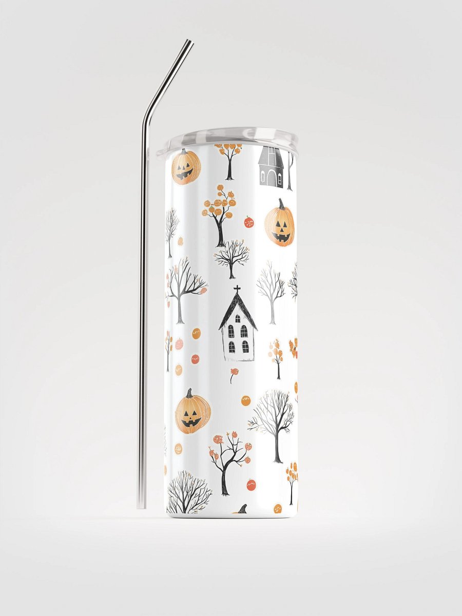 Paper Halloween Stainless Steel Tumbler product image (1)