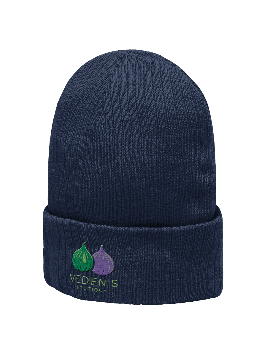 VEDEN'S BOUTIQUE Atlantis Ribbed Knit Beanie product image (3)