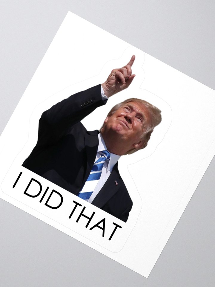 I Did That Kiss Cut Stickers product image (4)