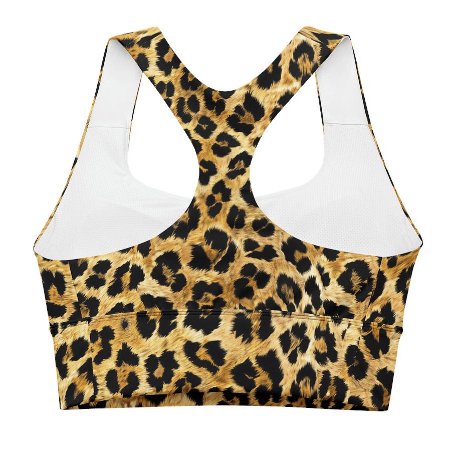 Untamed Leopard Print Sports Bra product image (2)