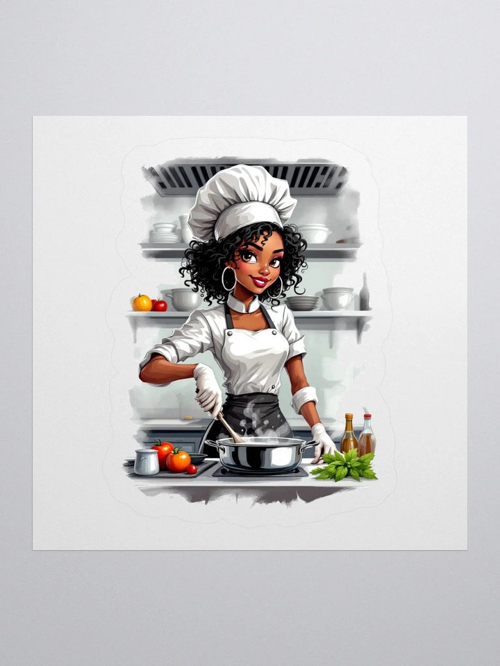 Chef's Kitchen Kiss Cut Stickers product image (1)