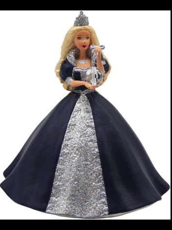 1999 Millennium Princess Barbie Hallmark Keepsake Ornament product image (2)