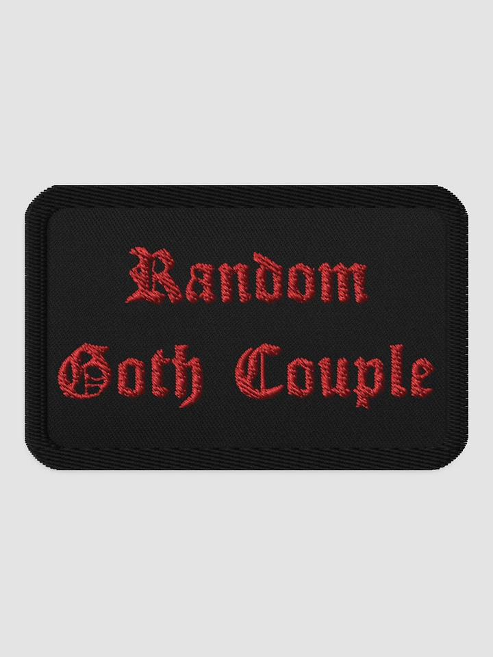 Random Goth Couple Patch product image (1)