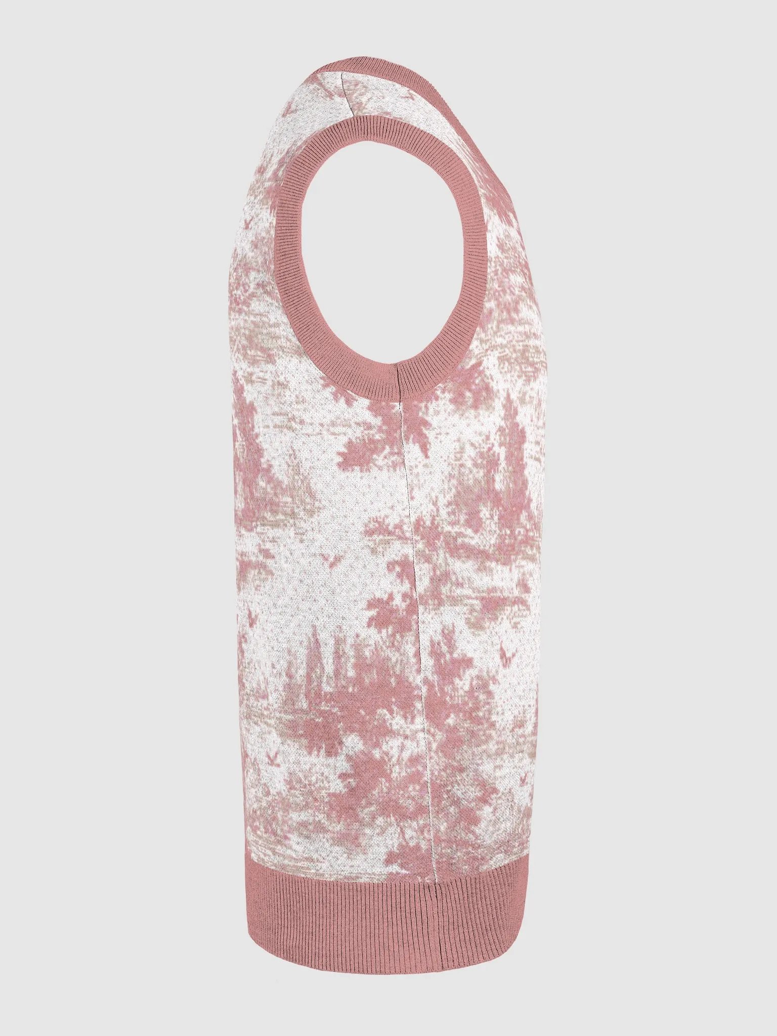 Nature's Embrace Knitted V-Neck Vest product image (4)