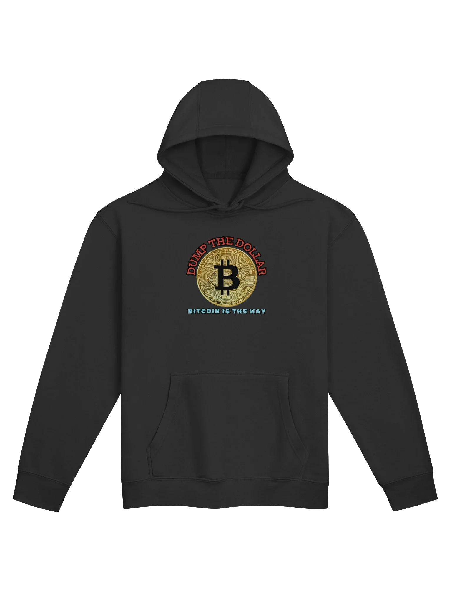 Dump the Dollar EMBROIDERED Hoodie without arm logo product image (3)