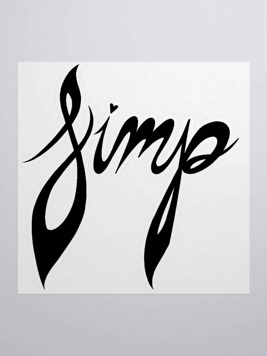 Simp Sticker product image (1)