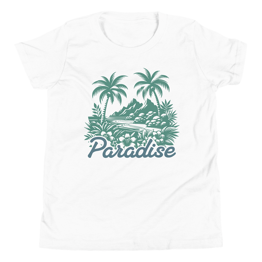 Paradise Youth T-Shirt for Kids | Soft Cotton Tee for Everyday Comfort product image (2)