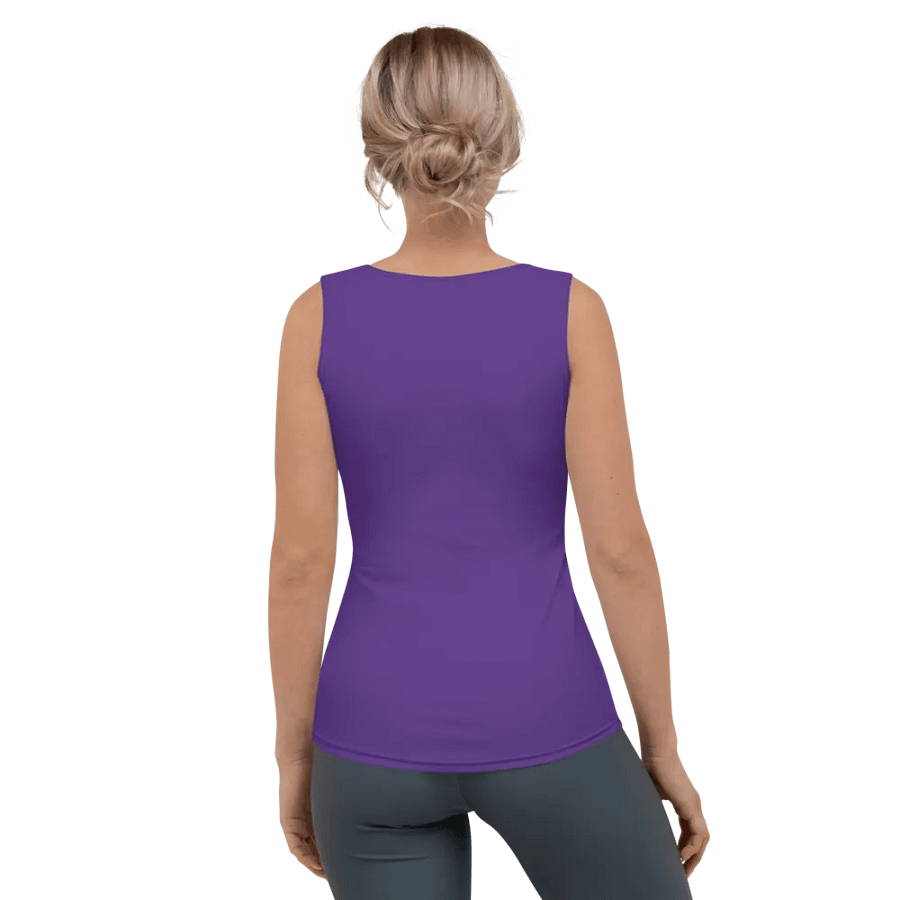 Queendom Beautiful Women Crown Tank Top/Purple (TM) product image (4)