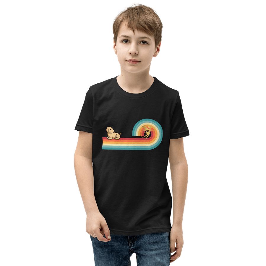 Rainbow Fairy Dog Youth T-Shirt product image (1)