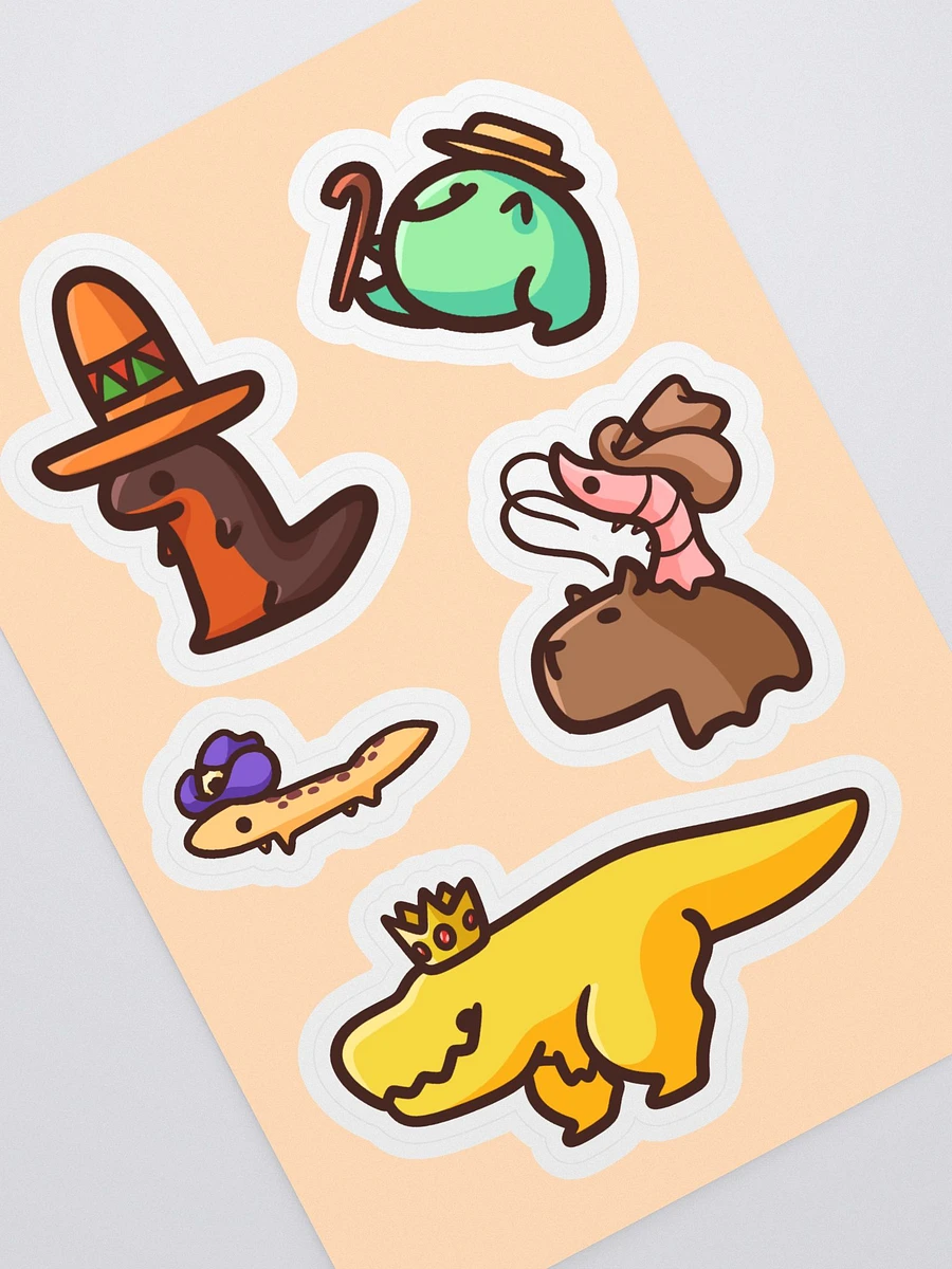 Animals with Hats Stickers! product image (2)