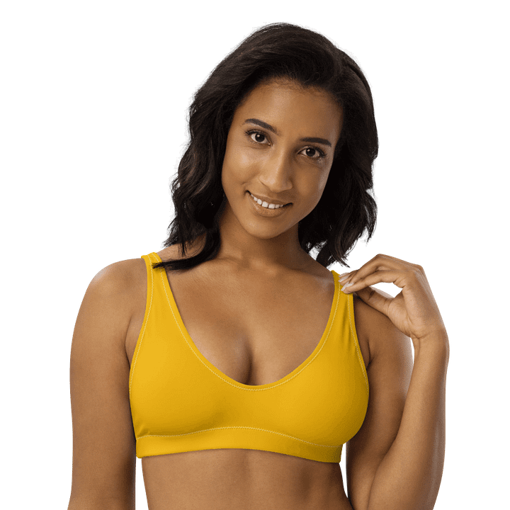 Plain Color Amber Padded Bikini Top product image (1)