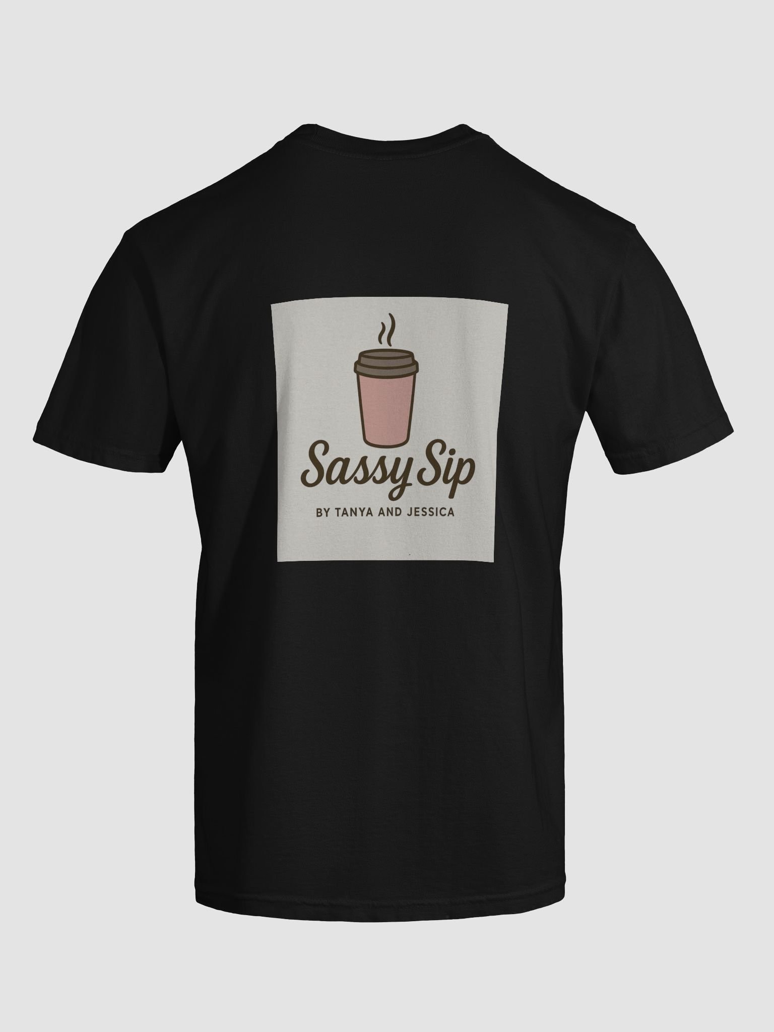 Sassy Sip Coffee Cup Logo Tee product image (45)