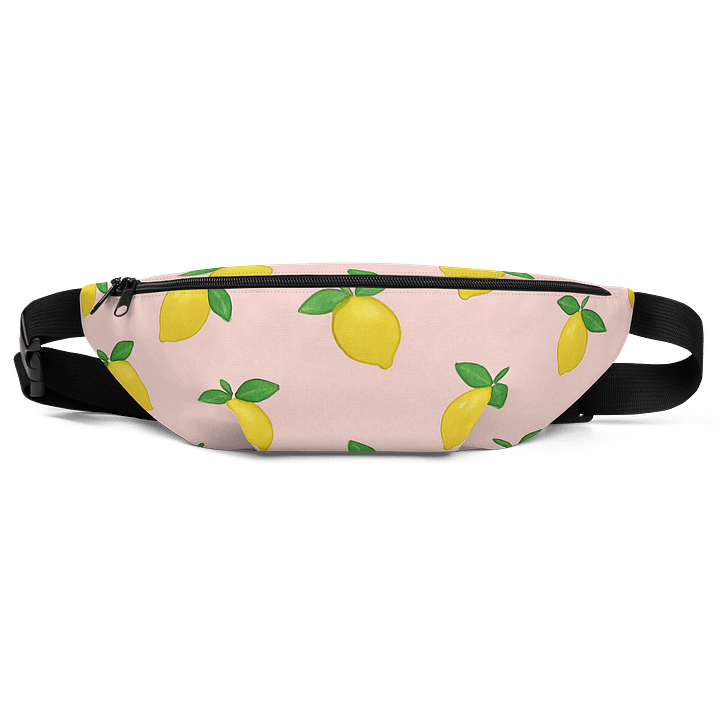 Lemons Light Pink Fanny Pack (Waist Bag) product image (1)