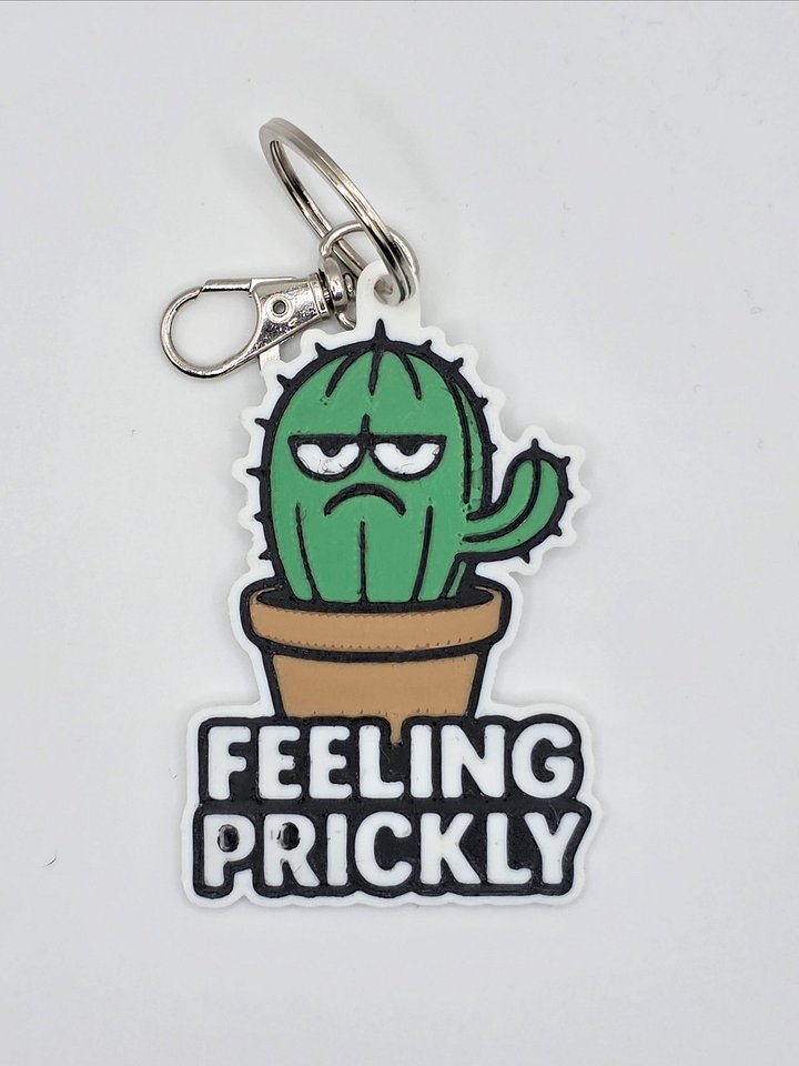 🌵 Feeling Prickly Keychain | Magnet product image (1)