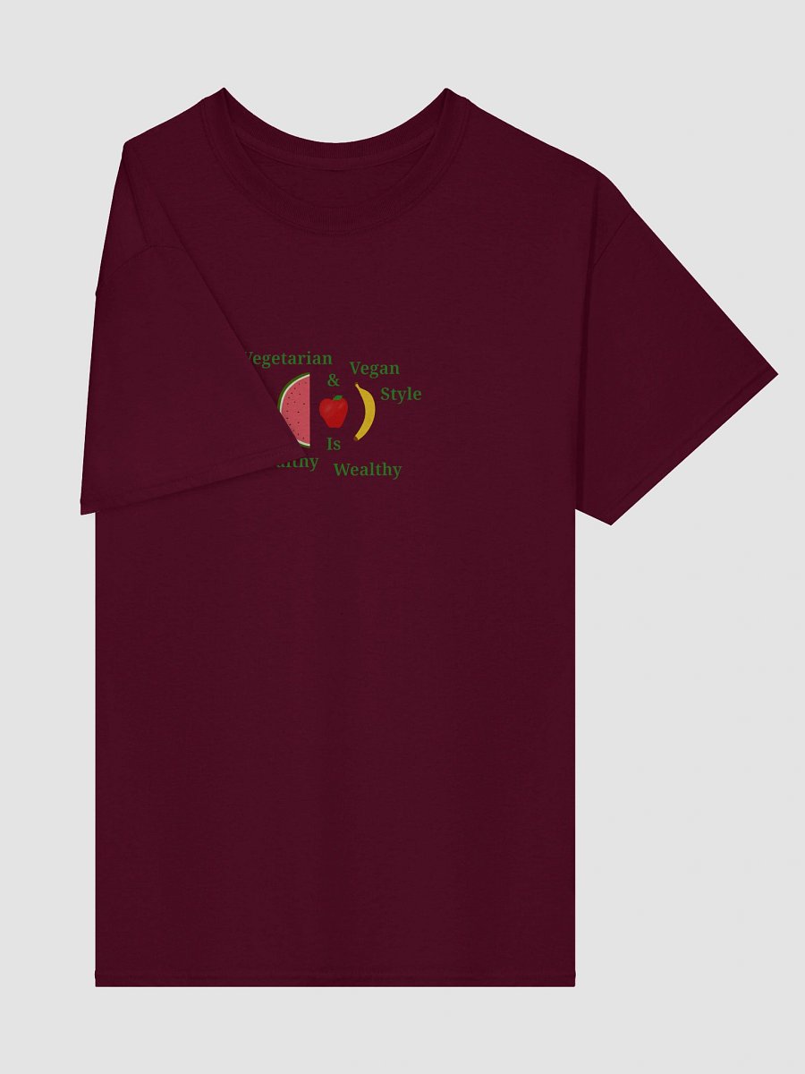 Healthy Wealthy Vegetarian T-Shirt product image (4)