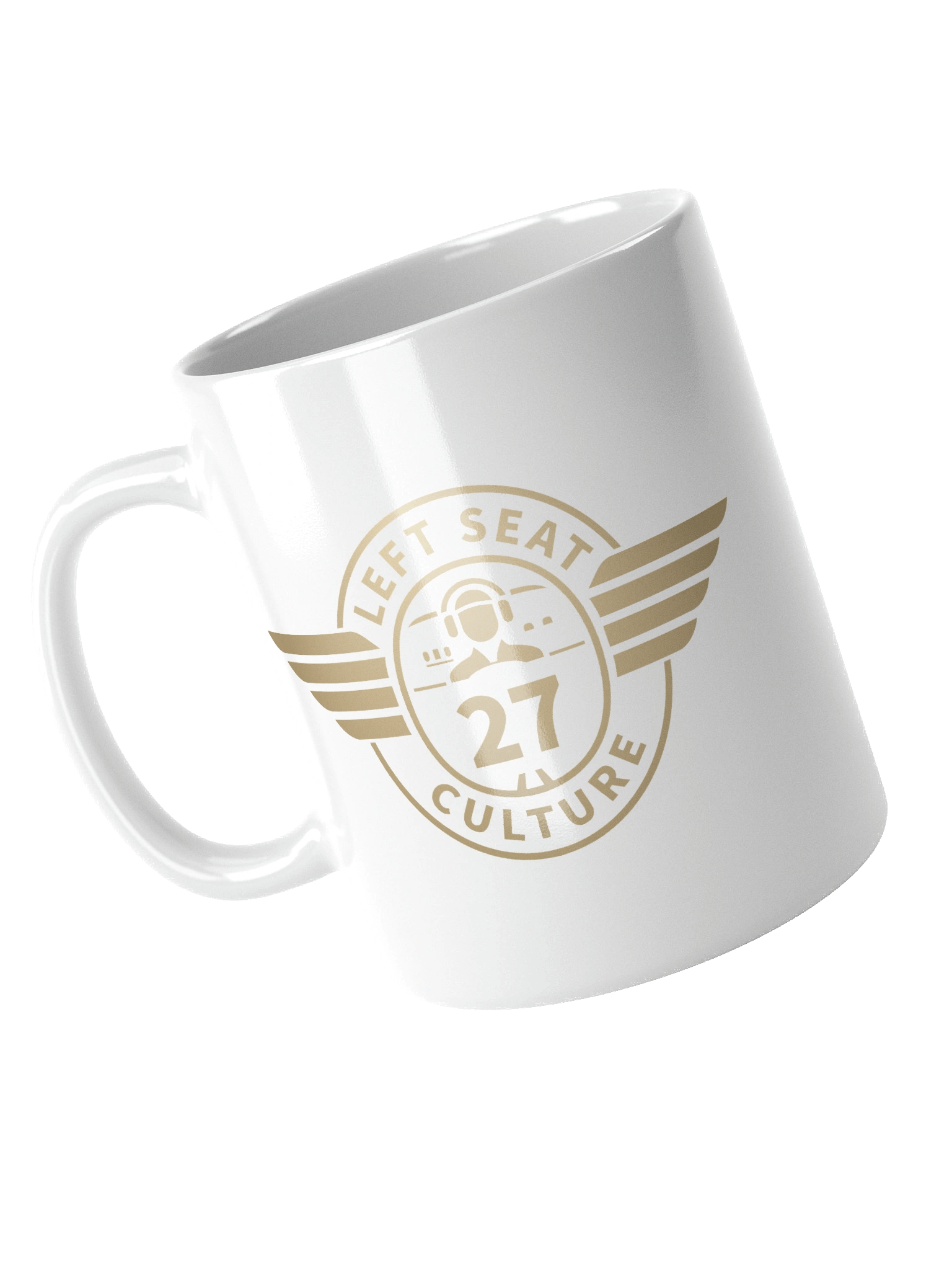 Left Seat Culture Mug - Gold product image (12)