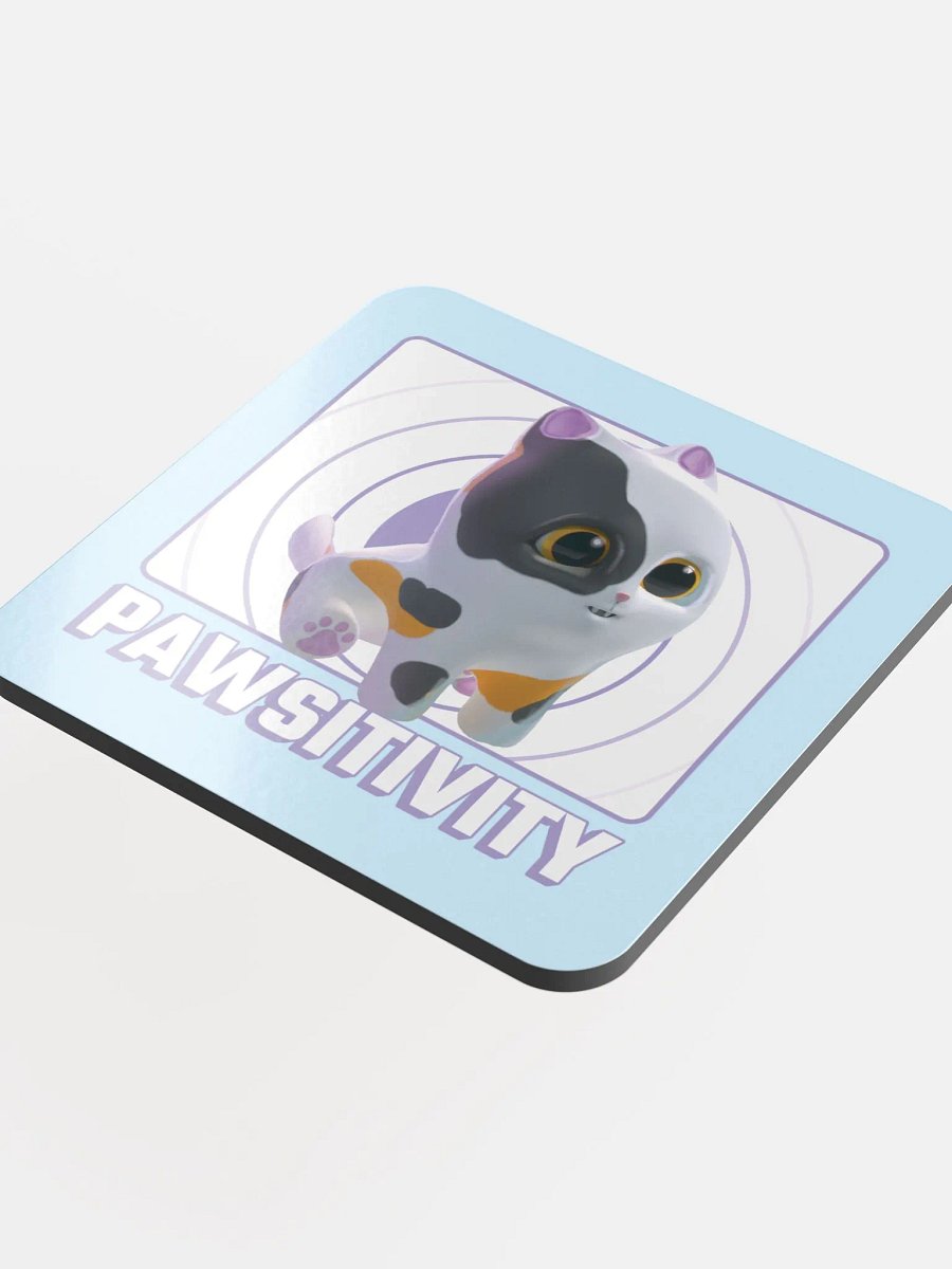 Pawsitivity Coaster product image (1)