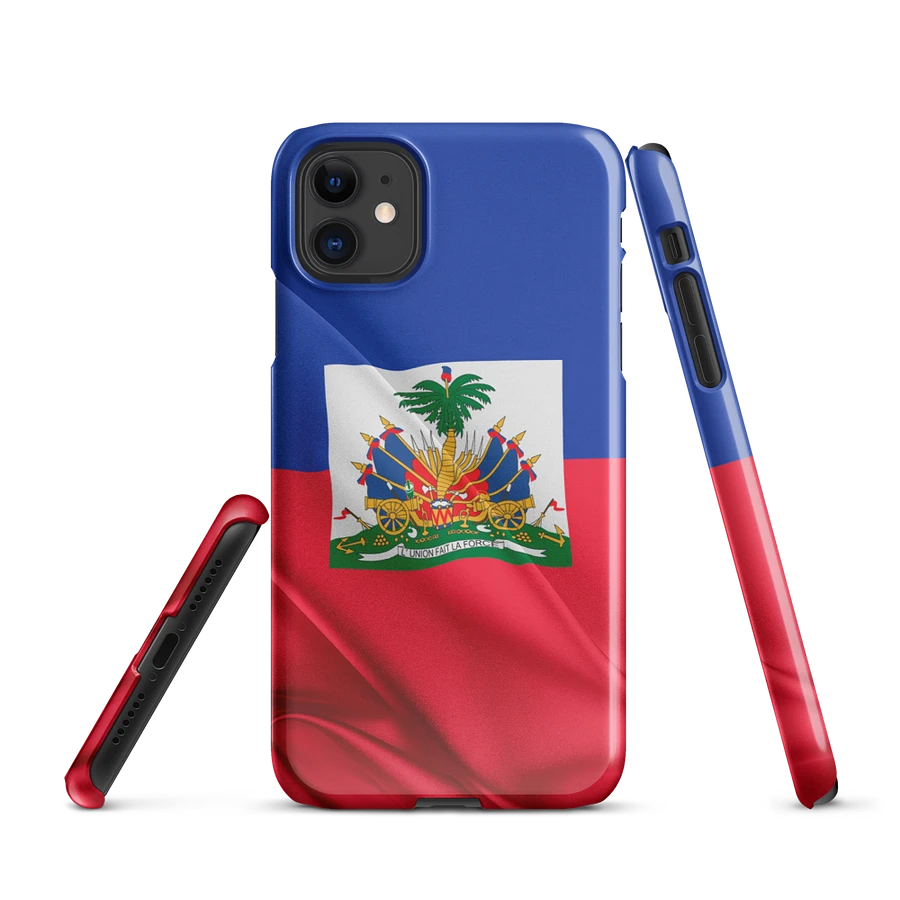 Haiti Flag Snap Case for iPhone® product image (1)