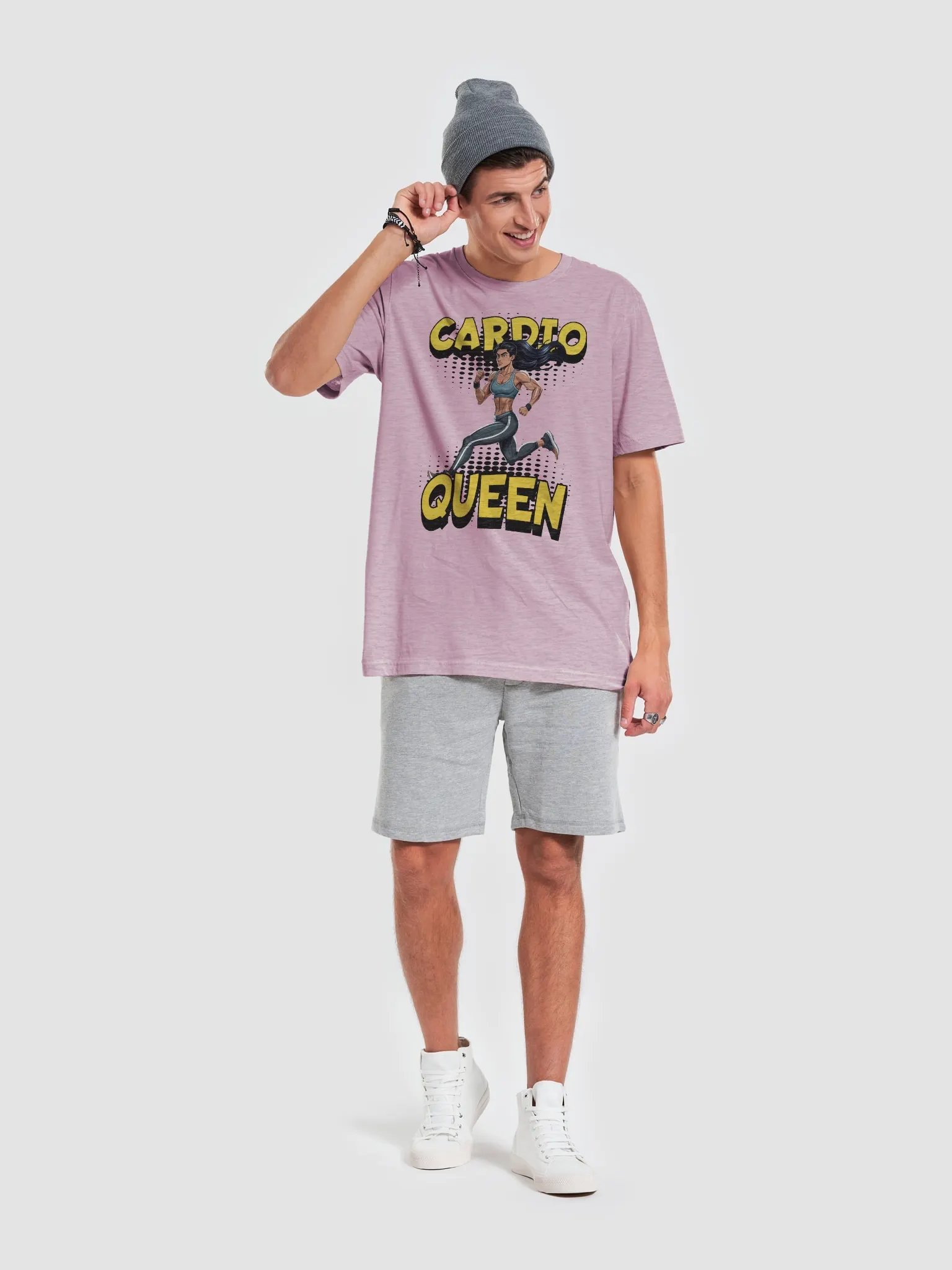 Cardio Queen Illustrated T-Shirt product image (63)