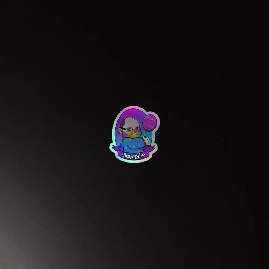ClownyLo HoloSticker product image (4)