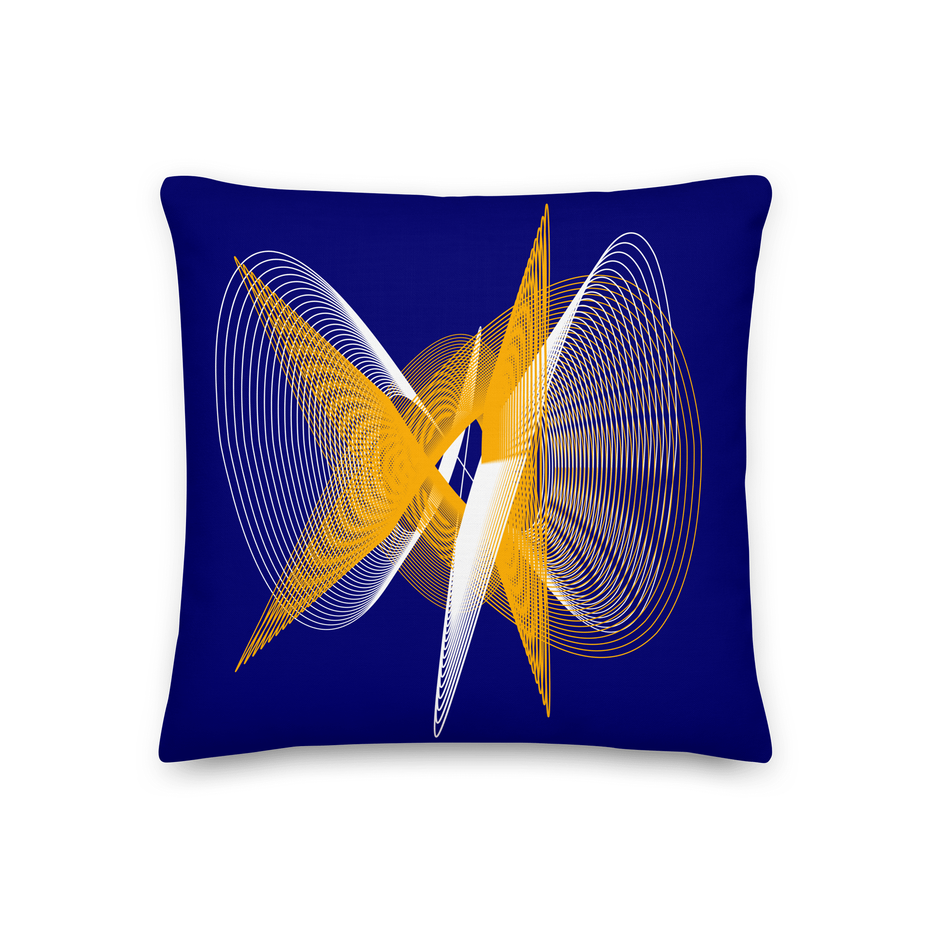 Lissajous Dance - Lissajous Figures Mathematical Art Pillow product image (2)