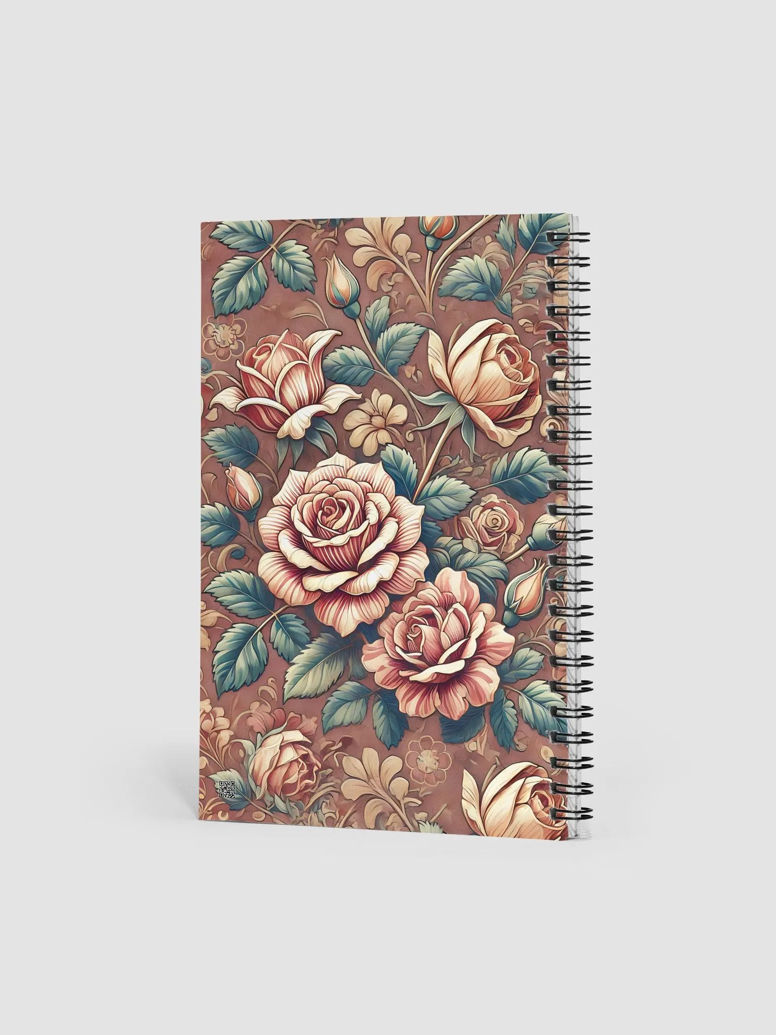 Royal Floral Spiral Notebook product image (2)