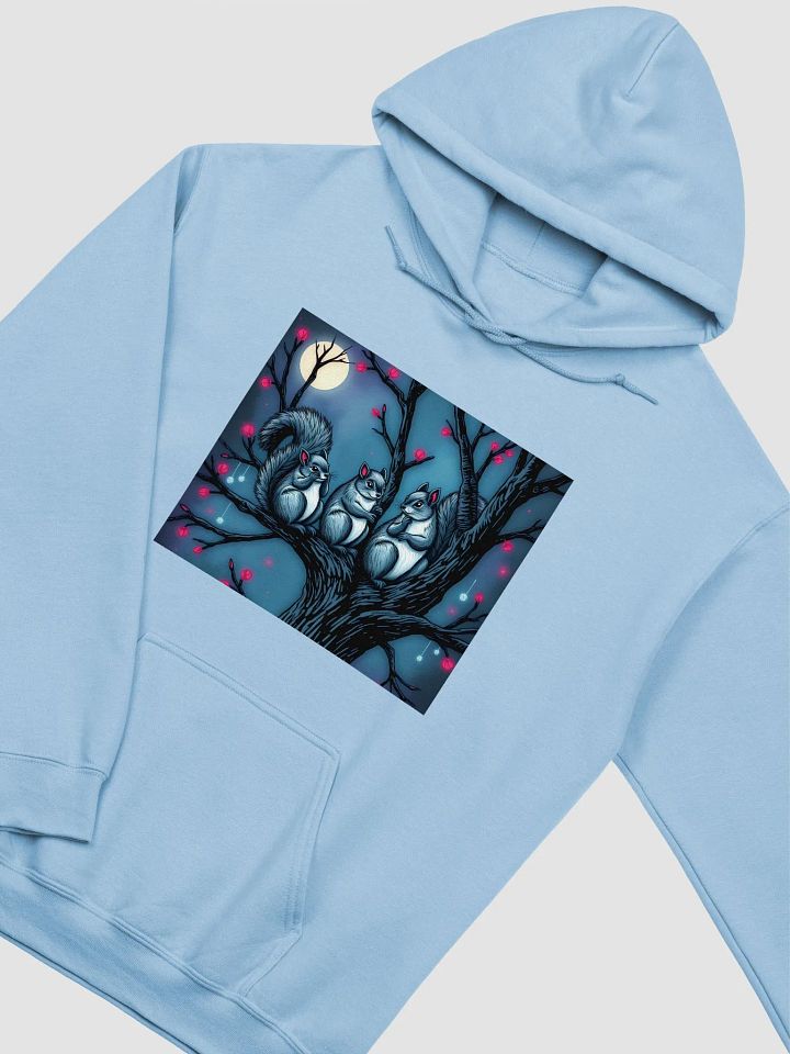 Moonlit Squirrel Trio Hoodie product image (2)