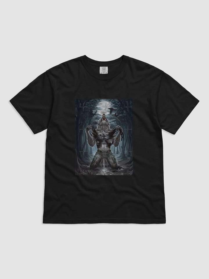 wolf tearing shirt product image (1)