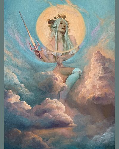 Protector of Light 
12”x16”
Oil on canvas 

I’ve found myself really appreciating springtime this year - absorbing as much su...