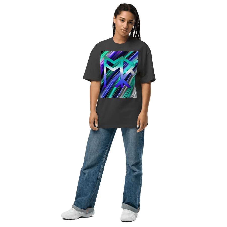 ToRk Rune Oversized Faded T-Shirt (Gay Male Tones) product image (7)