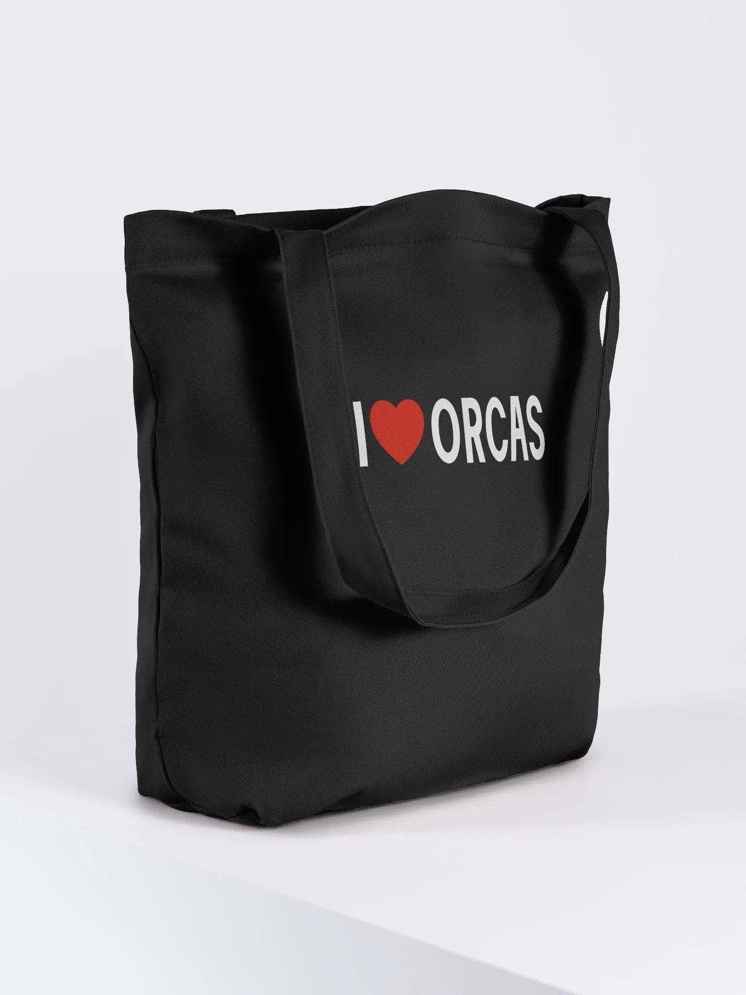 I Love Orcas Tote Bag product image (3)