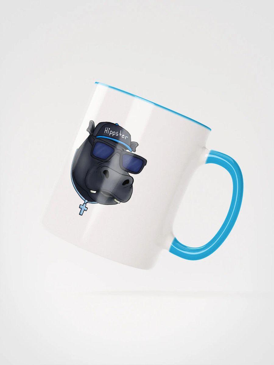 Hippster Hippo Ceramic Mug product image (41)