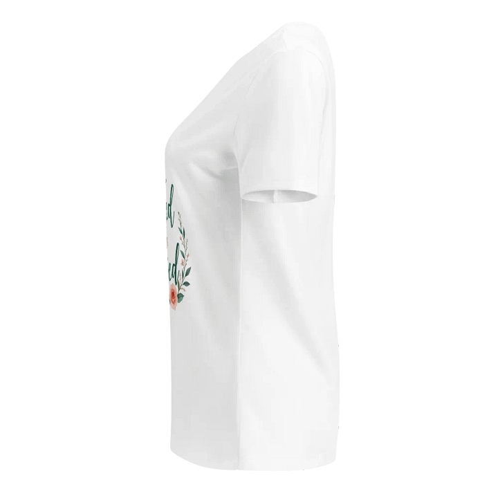 Blessed Blooms Relaxed V-Neck Tee product image (6)