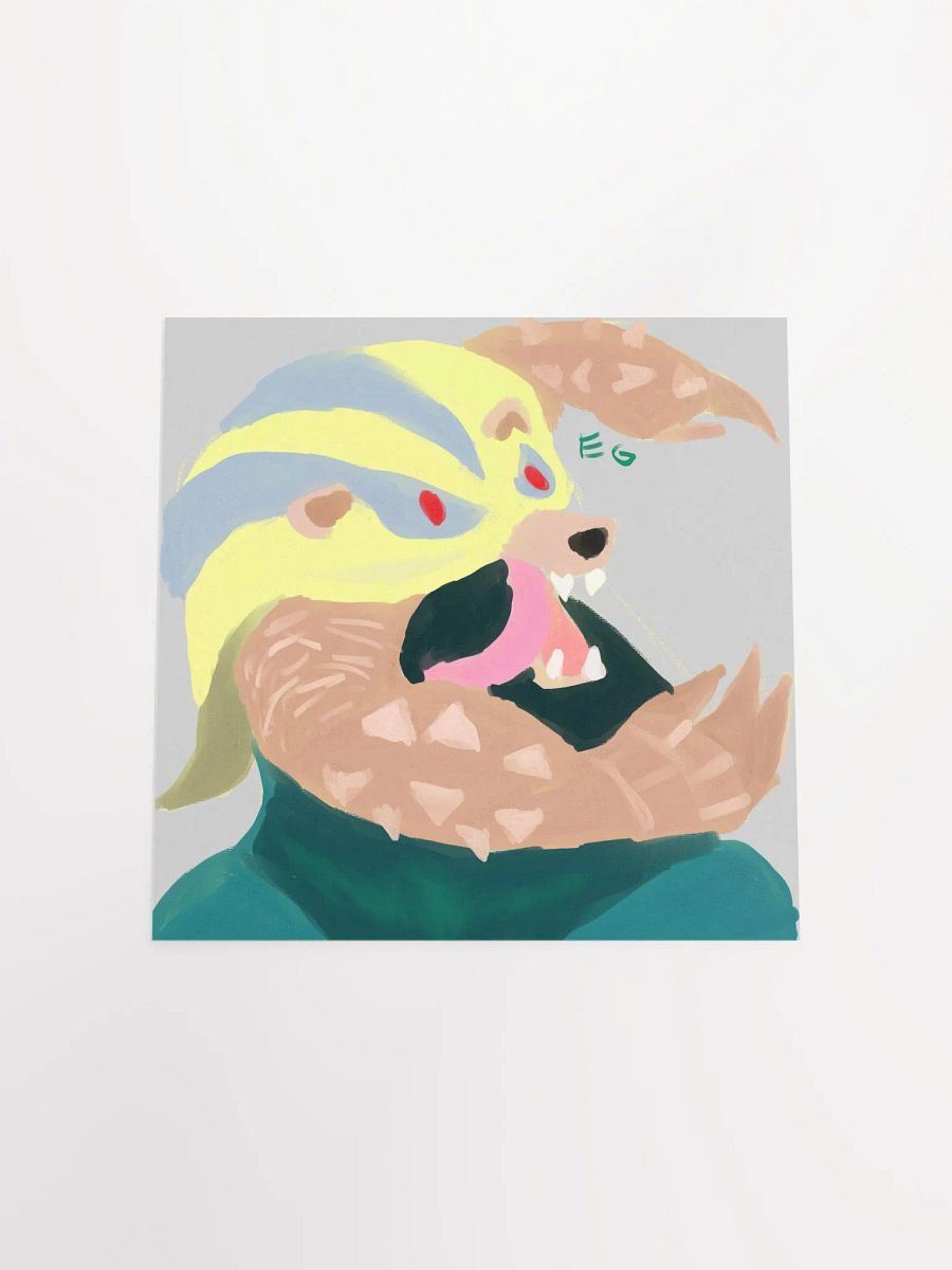 MonHun Bear Painting Print product image (4)