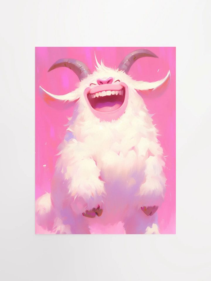 Whimsical Horns: Matte Paper Poster product image (2)