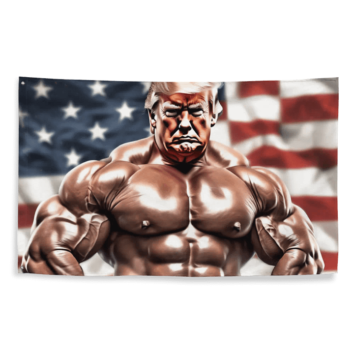 Donald Pump Flag product image (2)