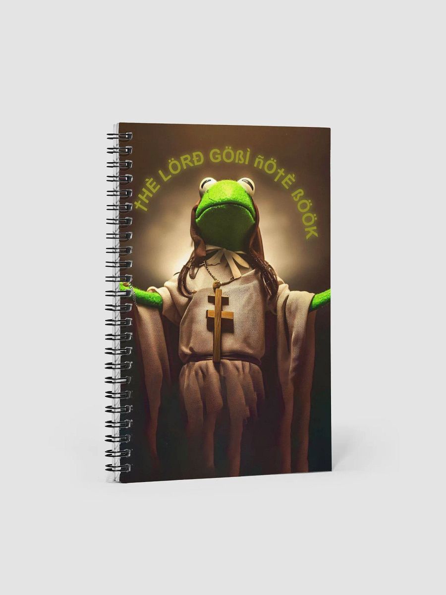 Lord Göbi Notebook product image (1)