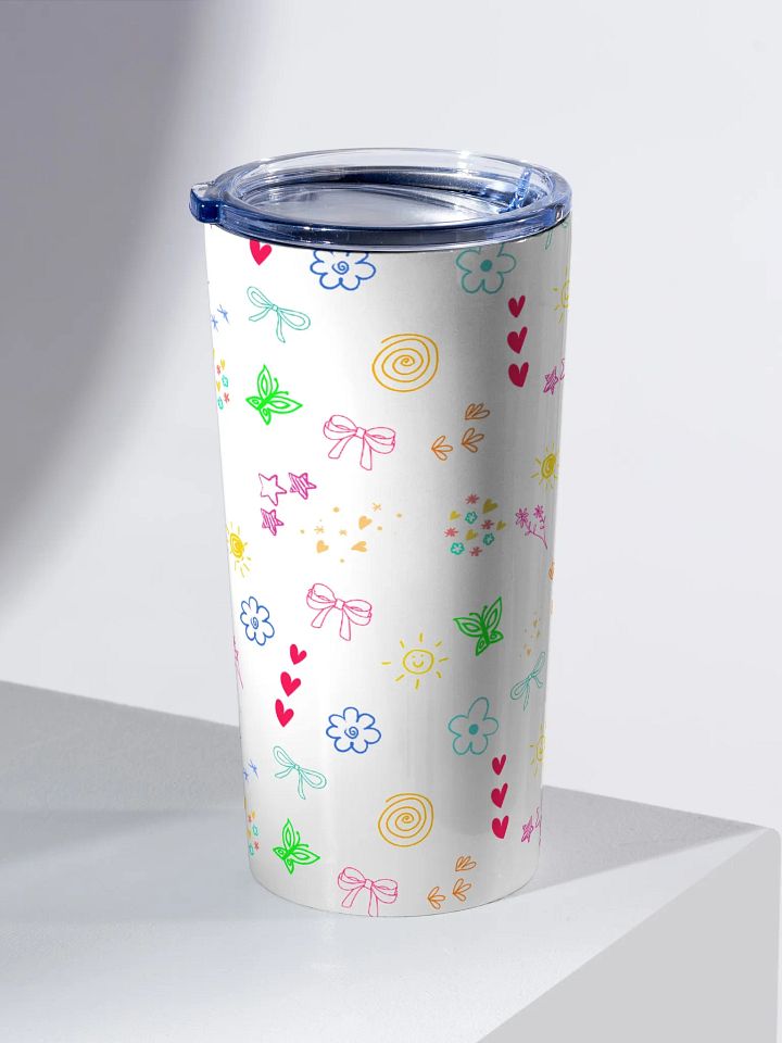 Doodles 20oz Stainless Steel Tumbler product image (1)