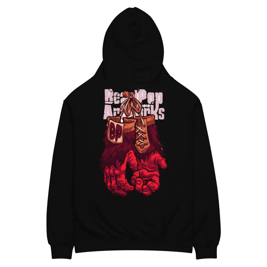 Clawed Crimson Gloves Oversized Hoodie product image (4)