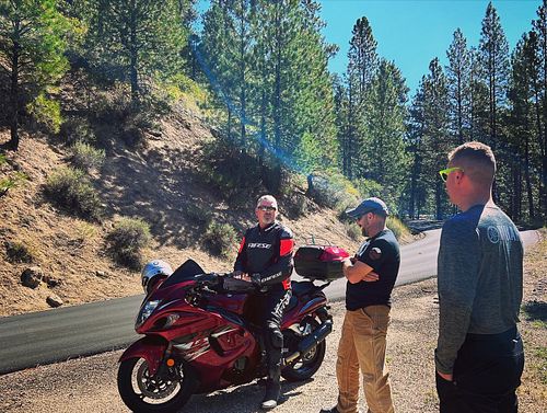 Riding in Idaho today #hayabusa #rideidaho #yamahachampschool