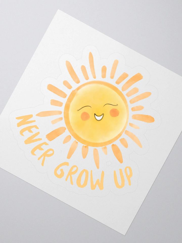 Happy Sun Bubble-Free Stickers product image (5)