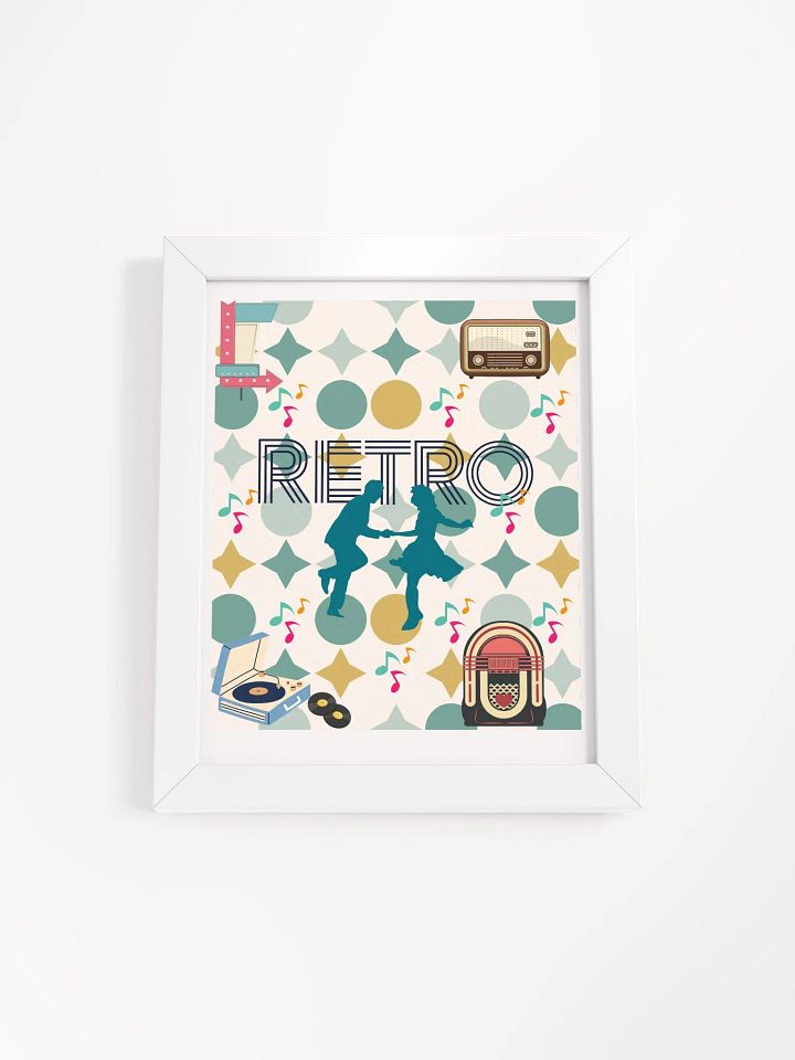 Vibrant Ayous Wood Framed Matte Poster product image (6)