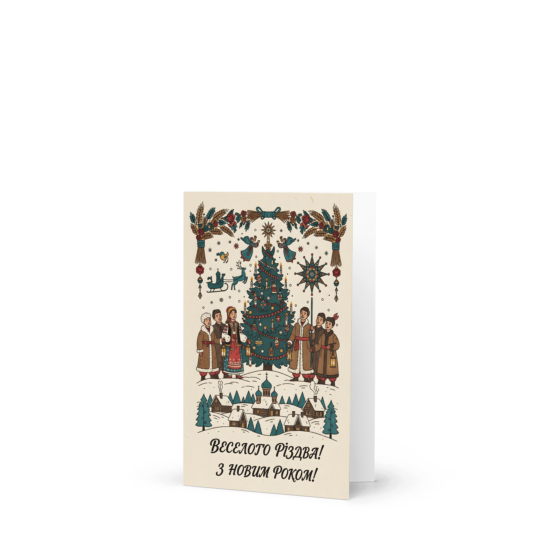 Vintage Style Christmas Postcard 4 product image (1)