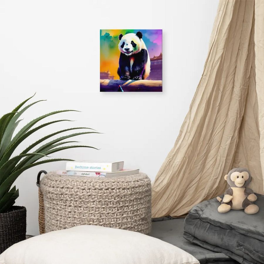 Cute Panda Digital Painting - v4 product image (7)